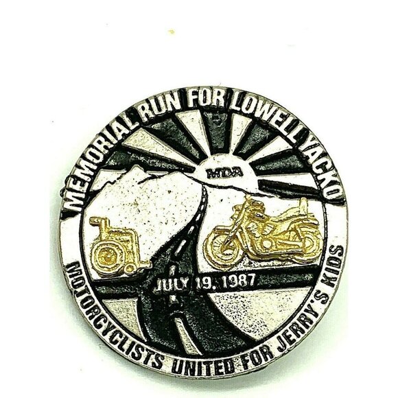 Memorial Run for Lowell Yacko 1987 Vintage Motorcycles United Jerry's Ki… - Picture 1 of 7